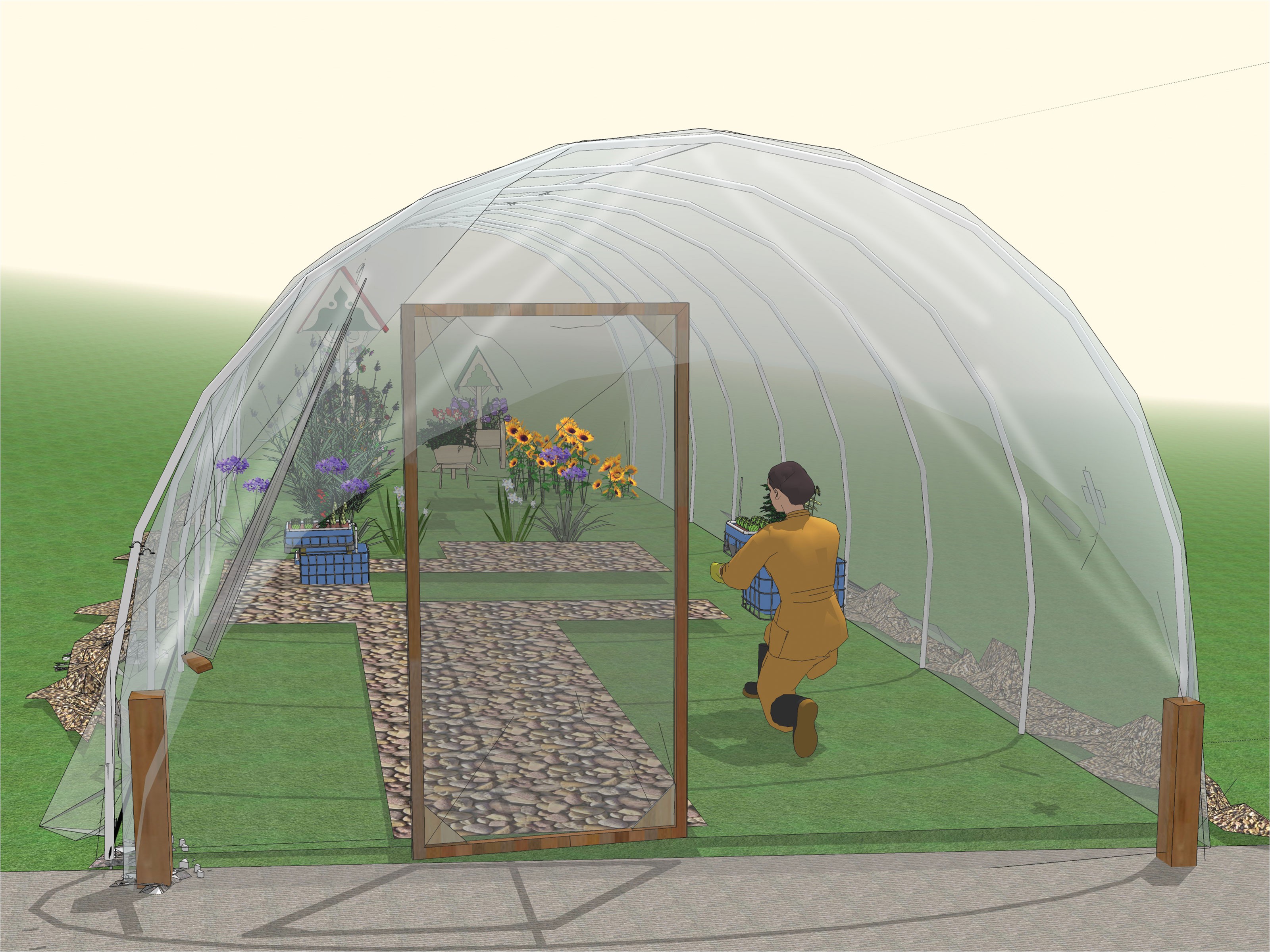 hoop house plans pdf