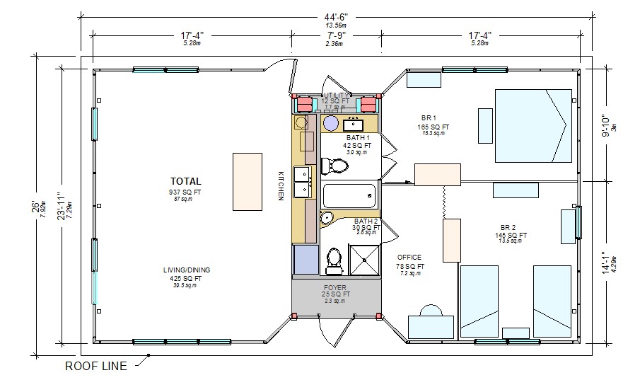 quonset hut home plans