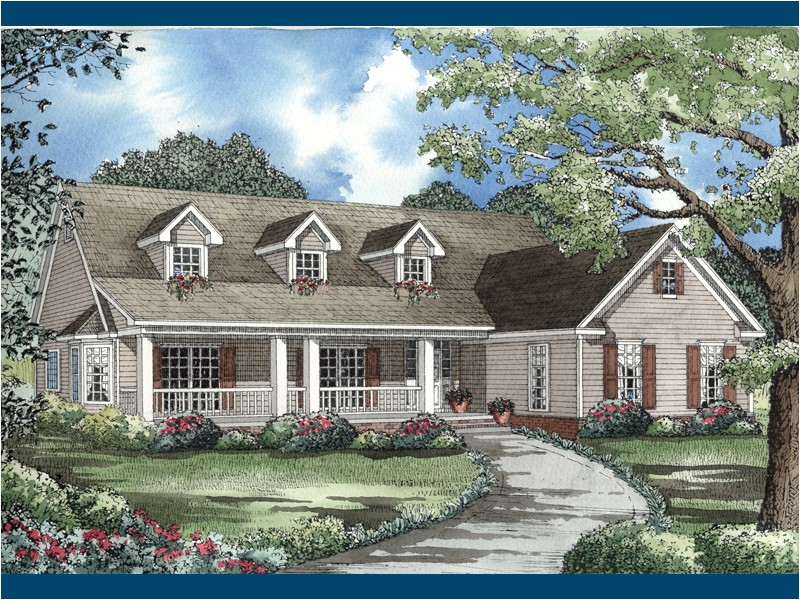 ranch house plans with covered porch