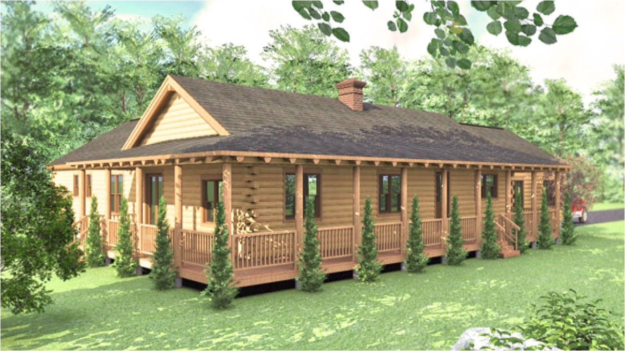 Ranch Log Home Plans Log Cabin Ranch Style Home Plans Log Ranchers Homes Ranch