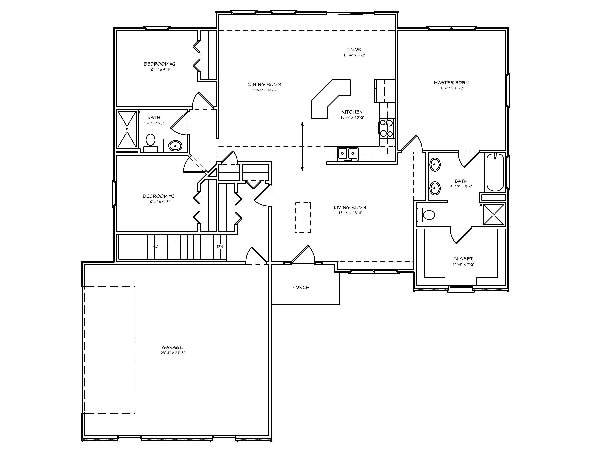 ranch house plans with basement