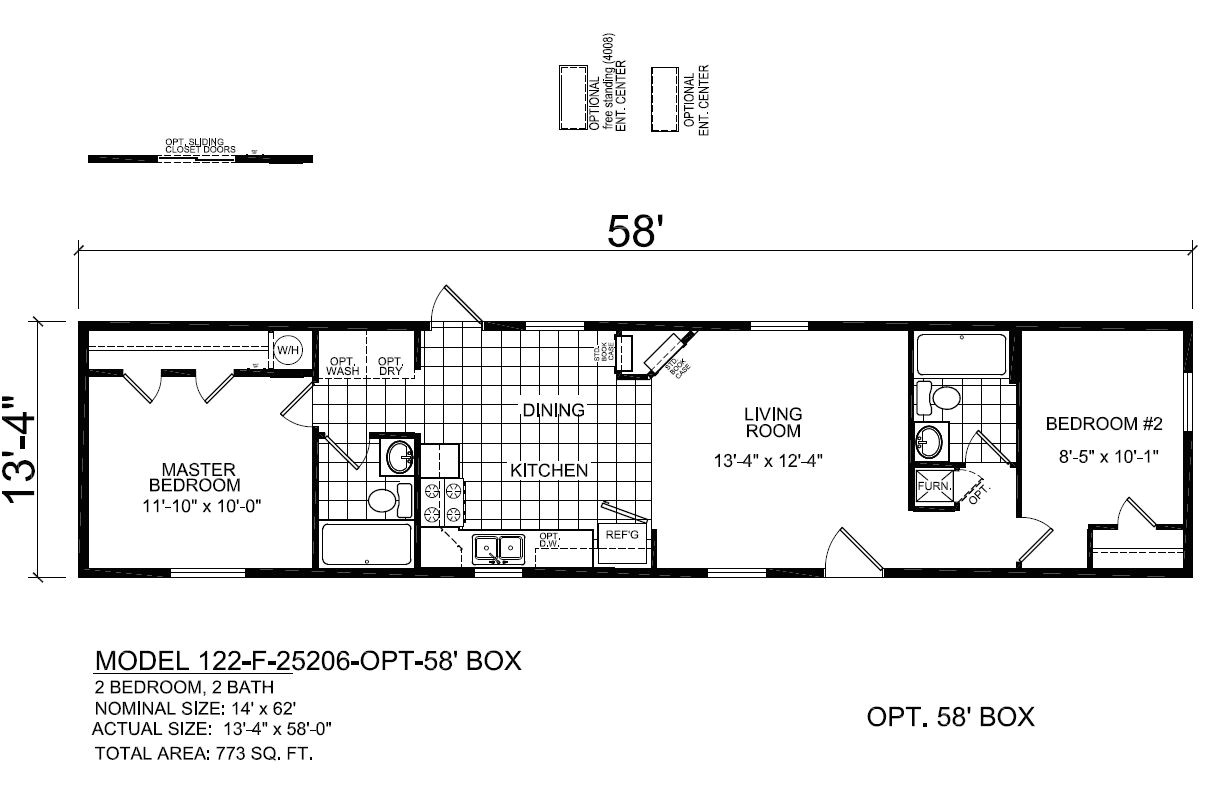 redman single wide mobile home floor plans