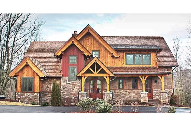 mountain rustic plan 2379 square feet 3 bedrooms 2 5 bathrooms