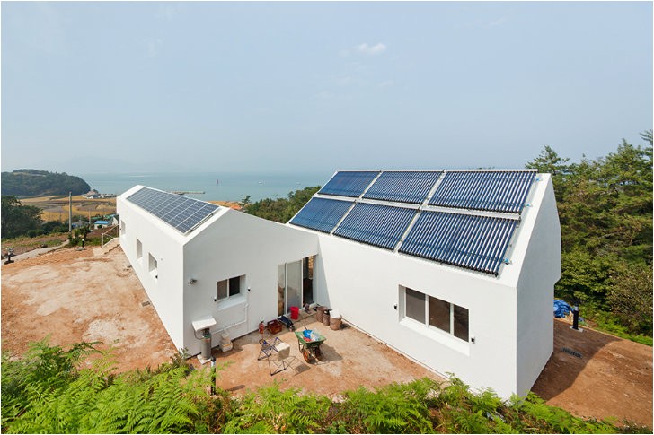 sosoljip is a self sufficient net zero energy house in south korea