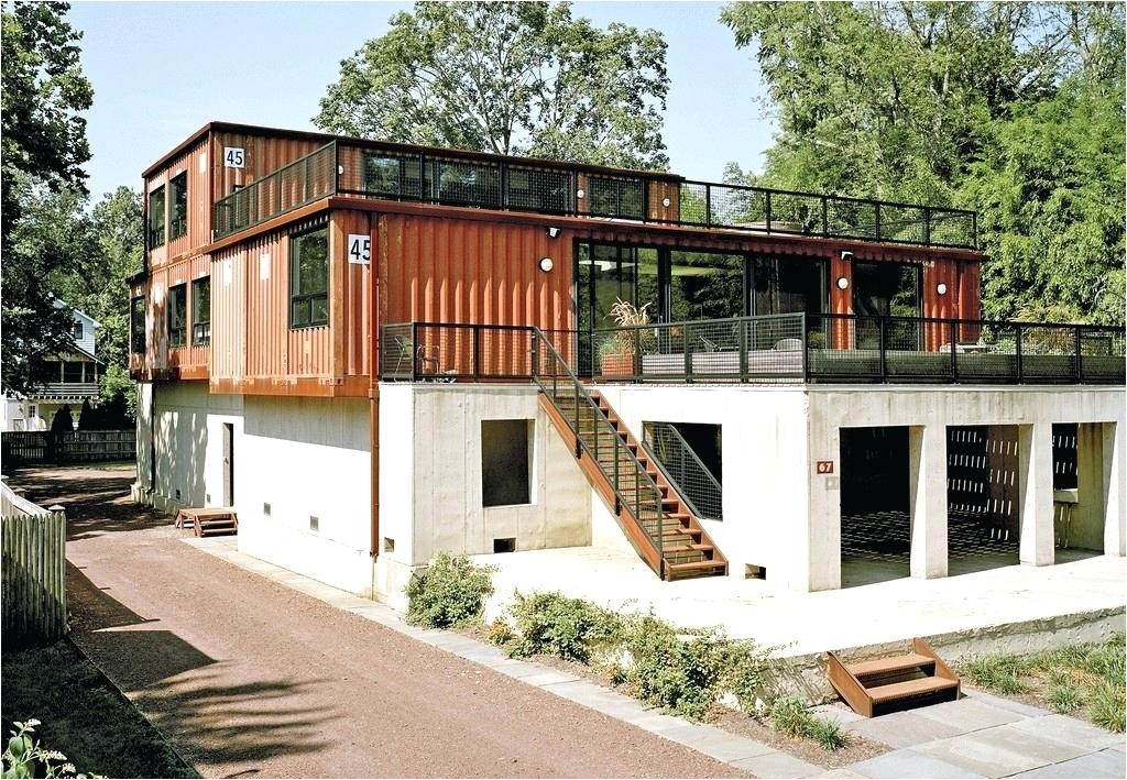 Shipping Container Home Plans 2 Story Plougonver