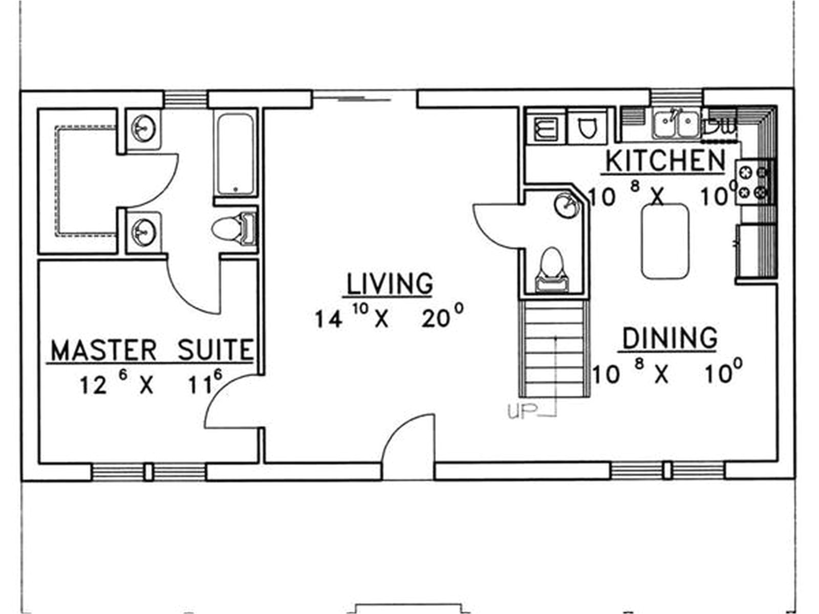 concrete block home plans