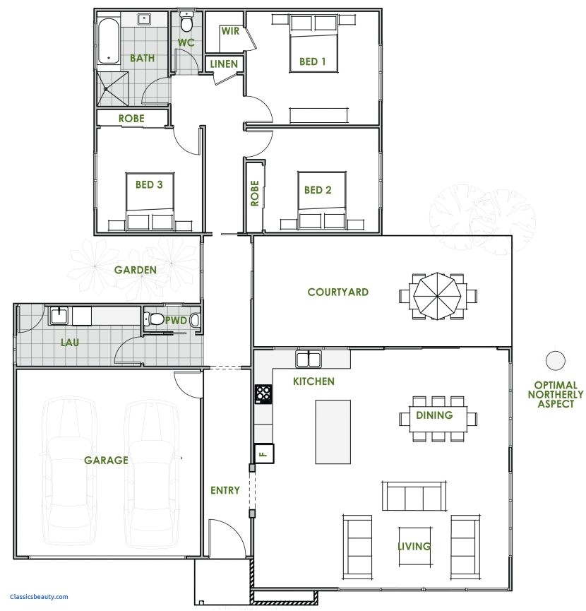  Simple  Efficient  Home Plans  Modern House  Plans  Space 