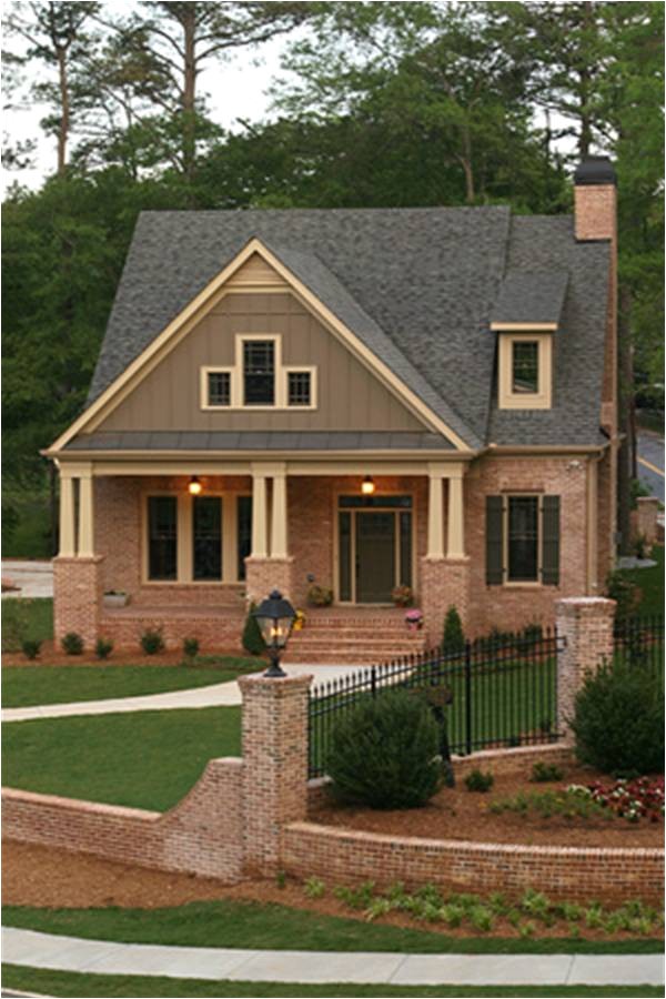 small brick home designs