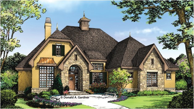small french country cottage house plans