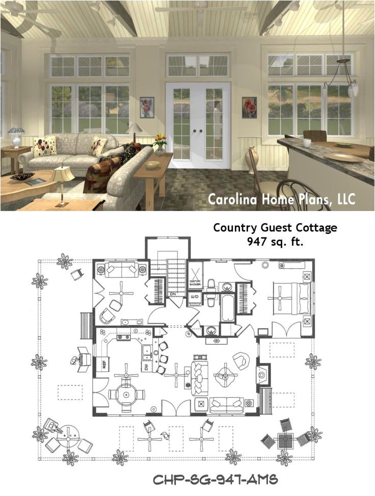 small cottage floor plans