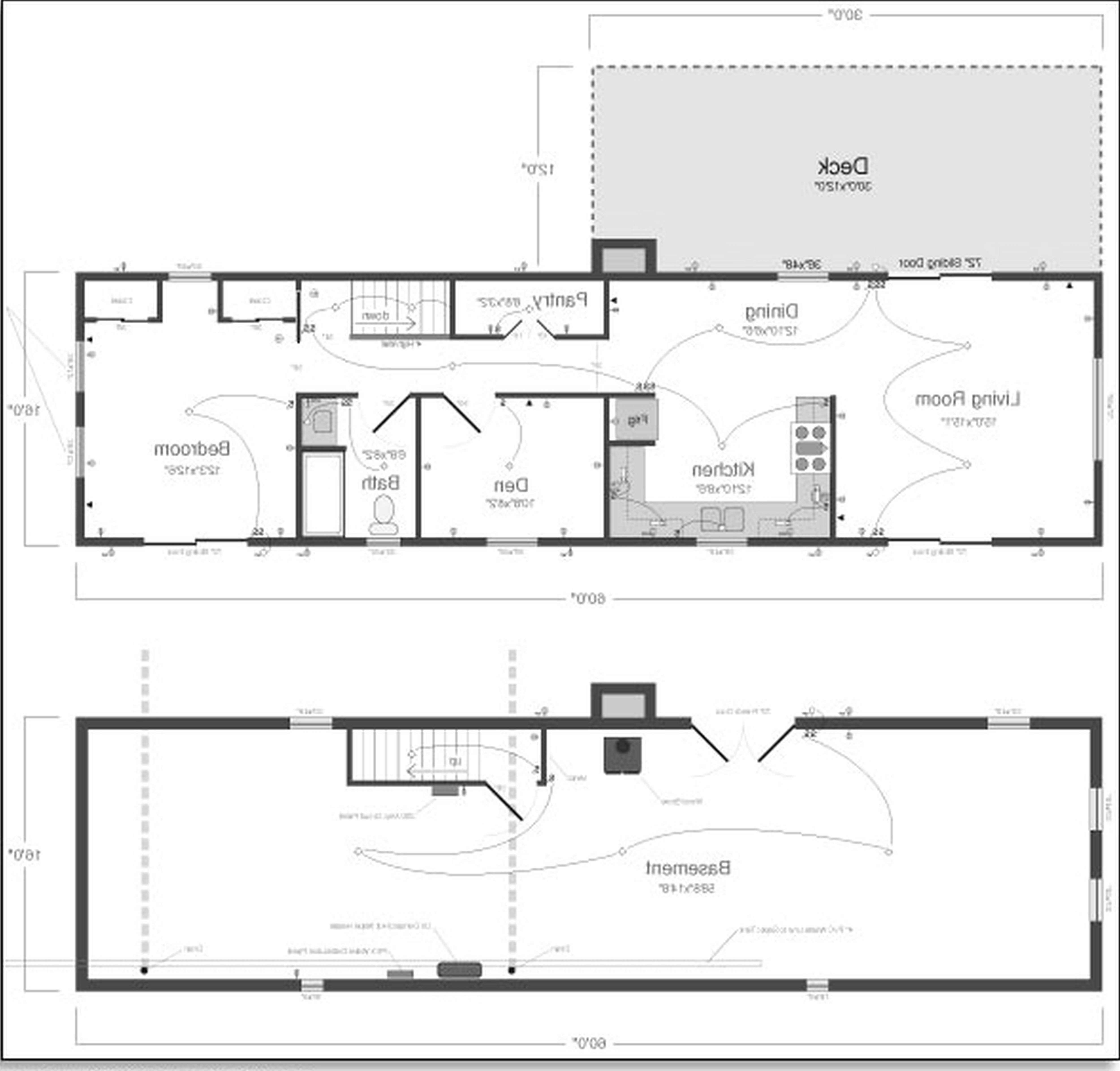 small modern house plans single story