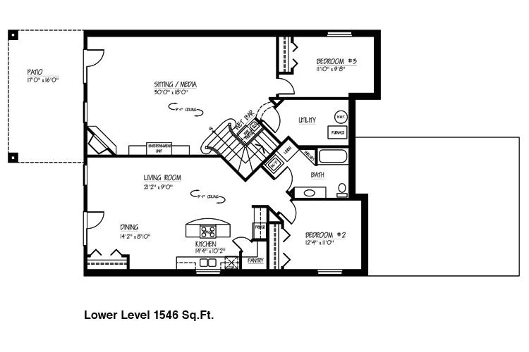 small house plans with basements