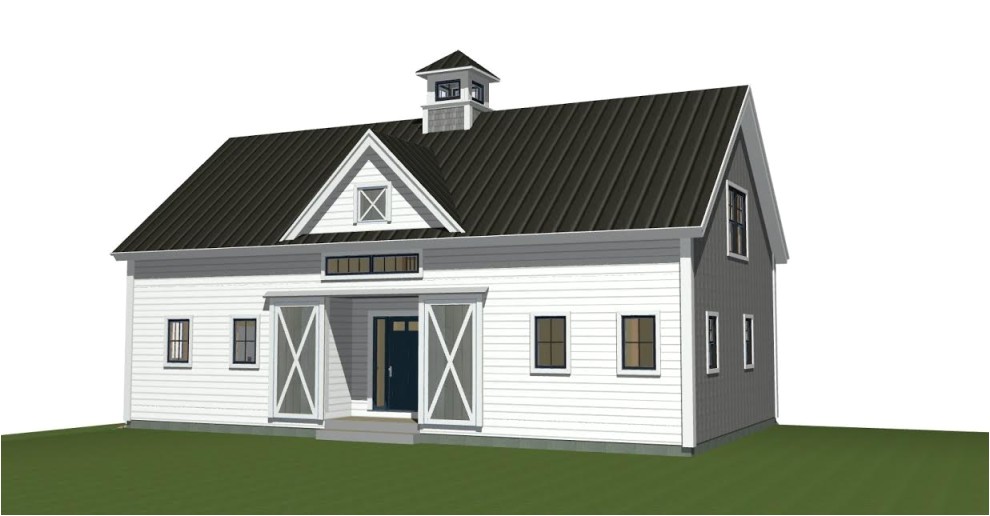 small barn home plans under 2000 sq ft