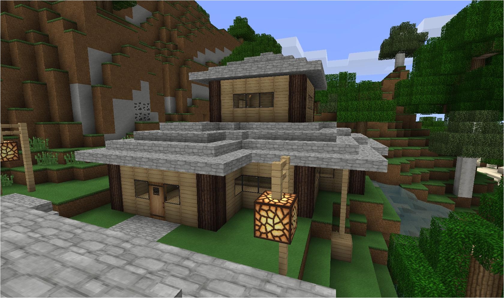 minecraft small village house design
