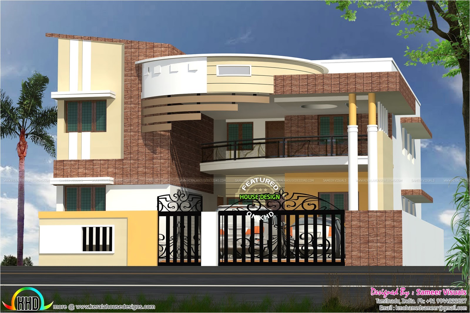 modern contemporary south indian home