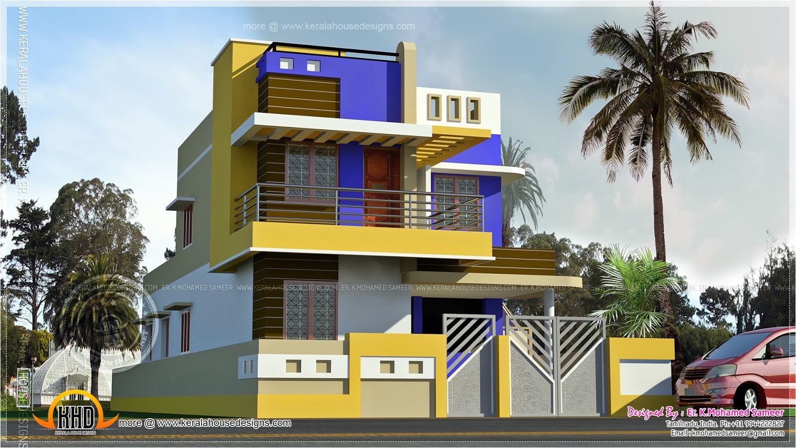 modern tamilnadu house