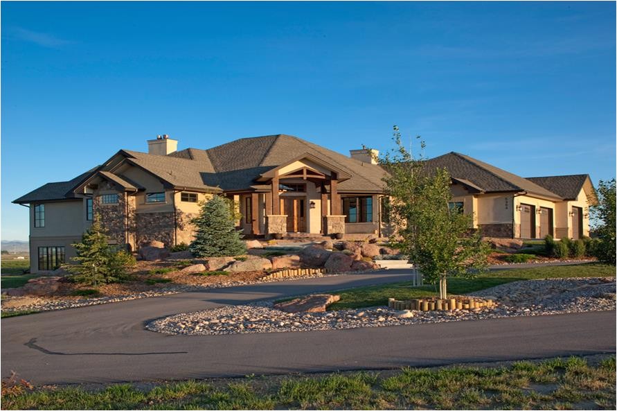 yard texas style ranch house plans