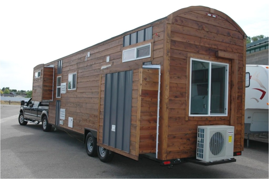 flatbed trailer tiny house