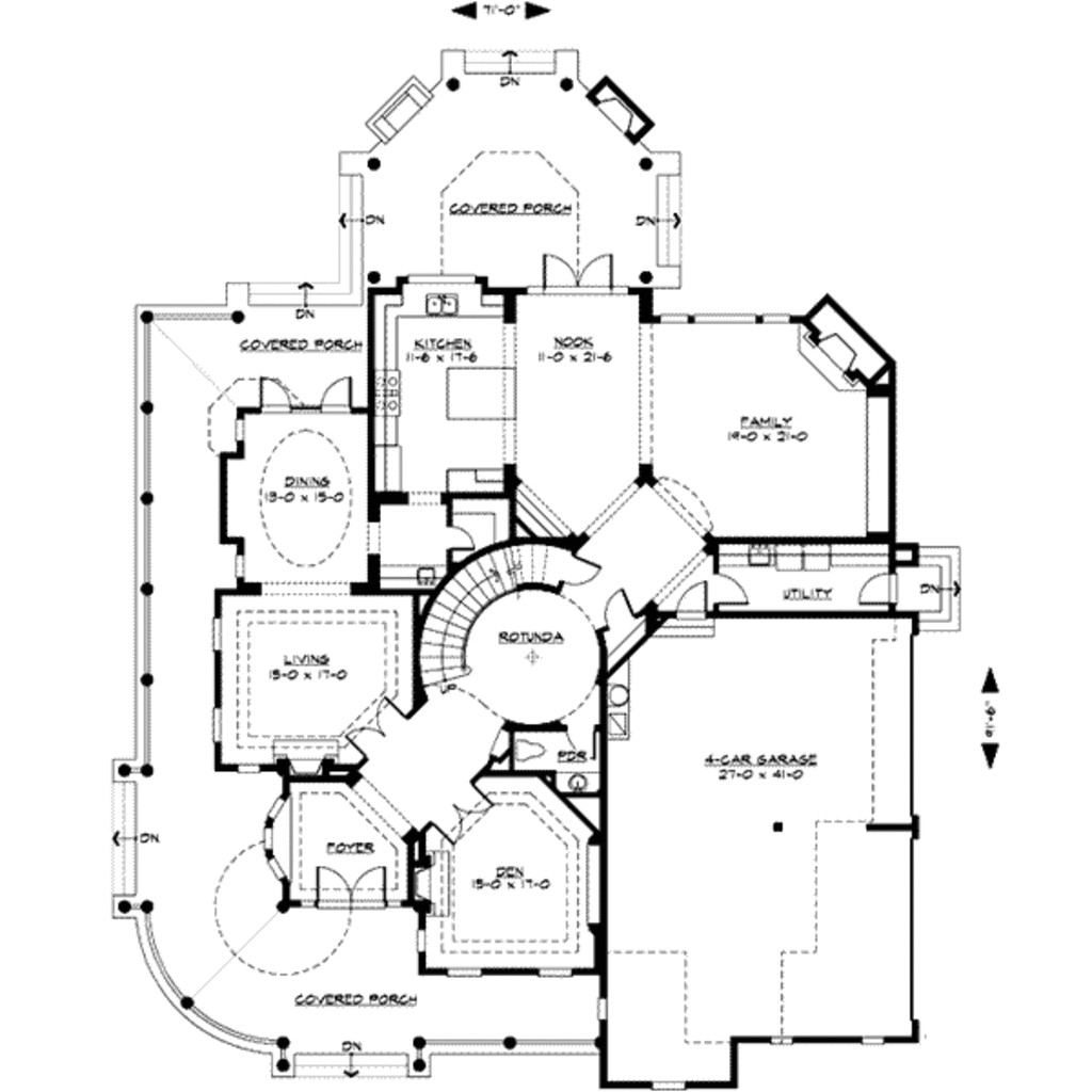 5250 square feet 4 bedrooms 4 5 bathroom craftsman home plans 4 garage 19947