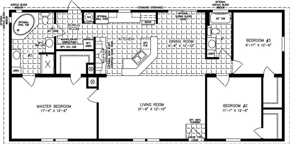 manufactured home floor plans washington state