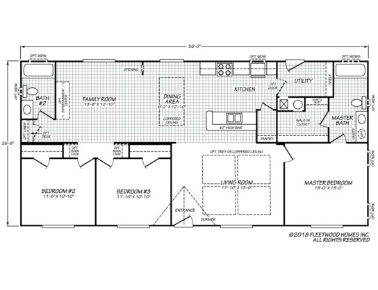 waverly mobile home floor plans