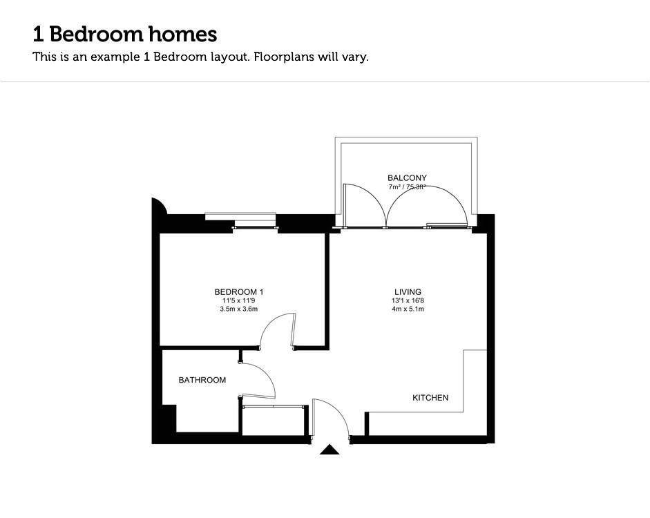 1 bedroom modular home floor plans