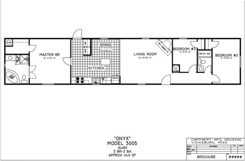 16x80 mobile home floor plans