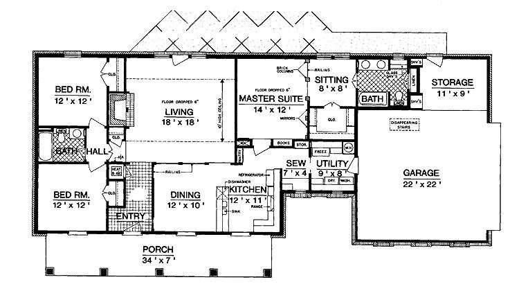 1600 square foot ranch house plans