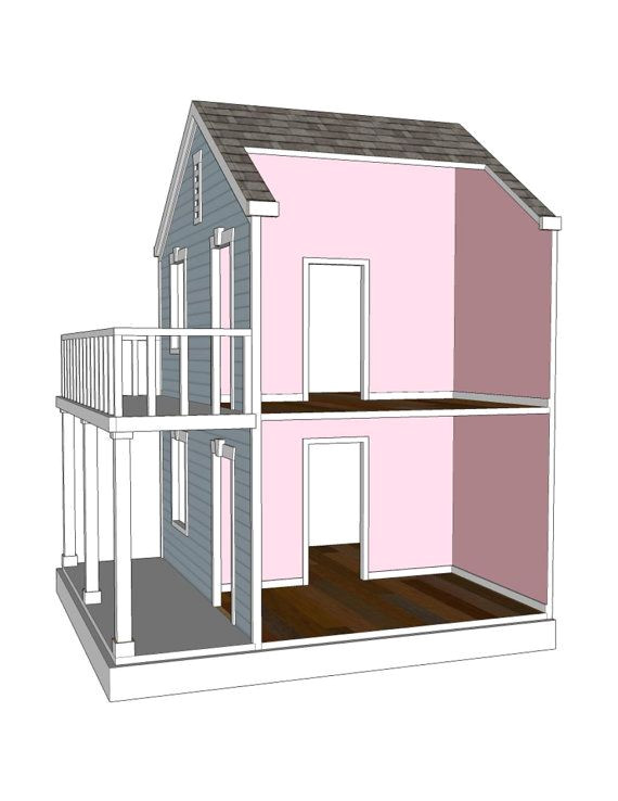 doll house plans for 18 dolls