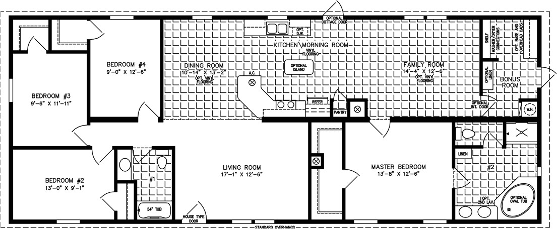 How Big Is 1800 Square Feet House - Free Word Template