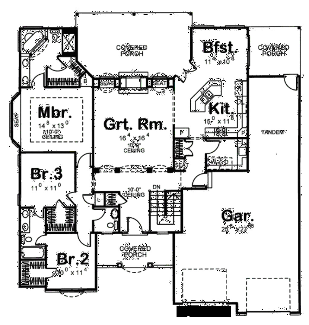 1800 square feet 3 bedrooms 2 5 bathroom traditional house plans 3 garage 35211