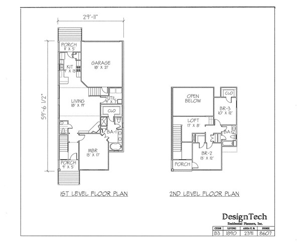 b3 1890 2391 8607 french country floor plan