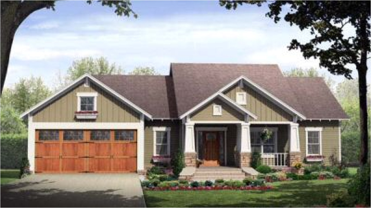 6ca233314b95f814 1960 ranch style homes home style craftsman house plans