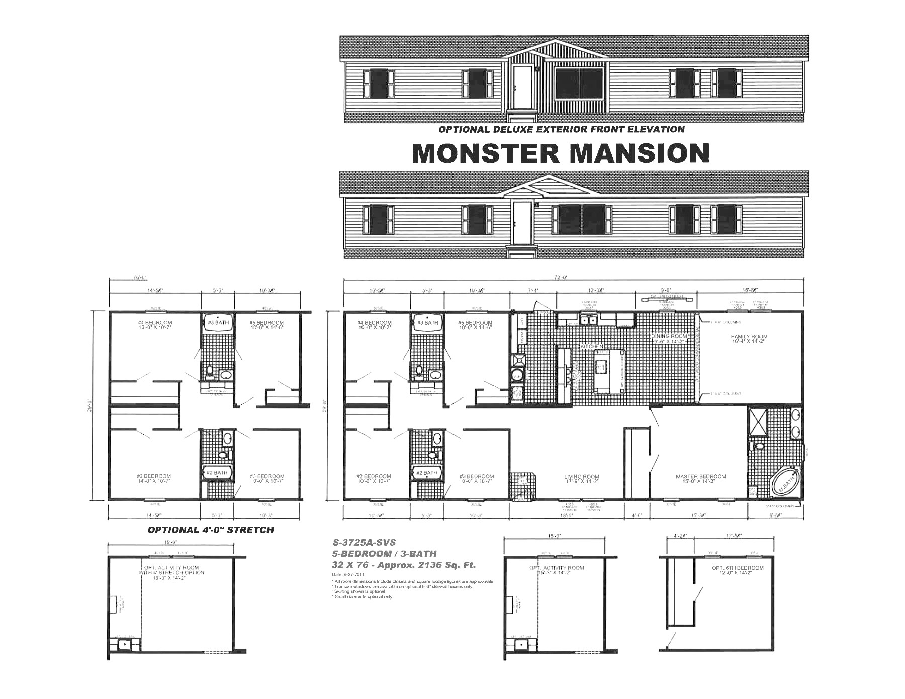 1999 redman mobile home floor plans