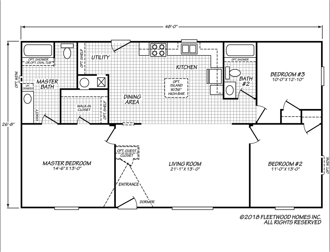 fleetwood manufactured home plans