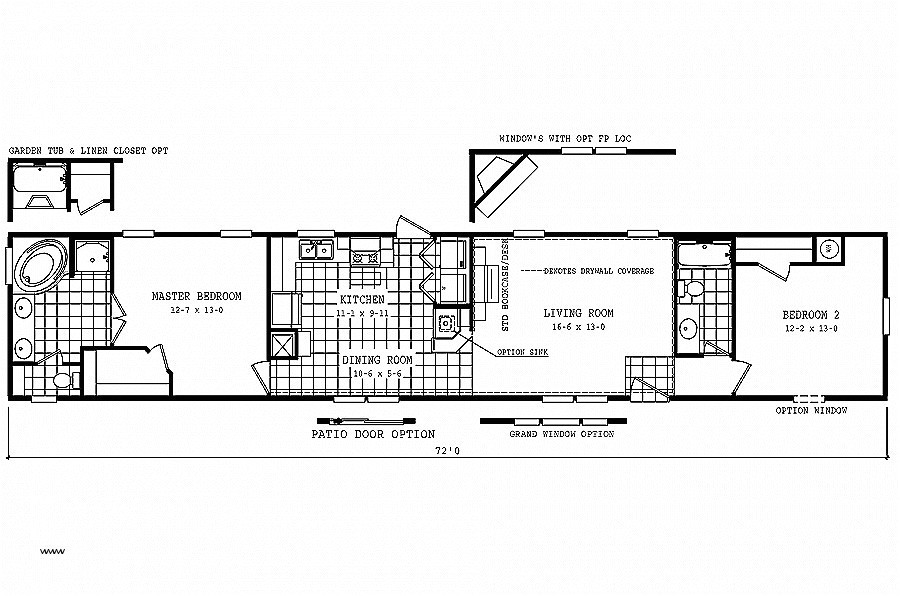 floor plan 1999 fleetwood mobile home