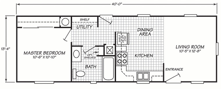 the best of small mobile home floor plans