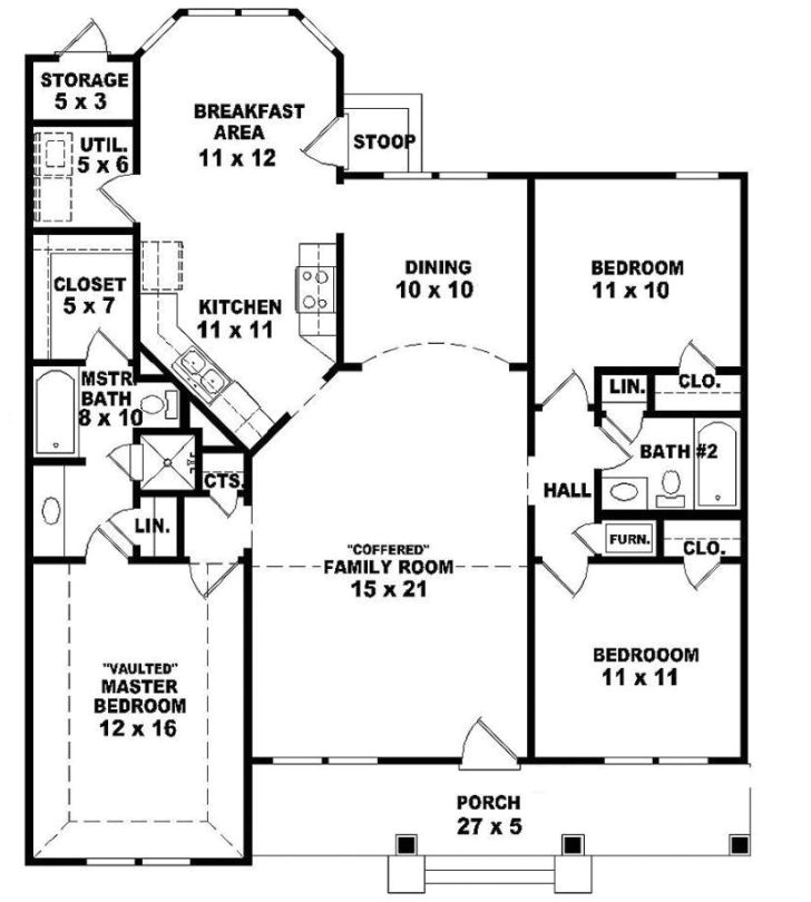2 story ranch style house plans