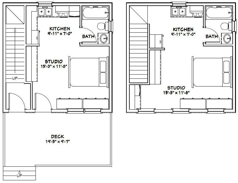 20x20 Home Plans