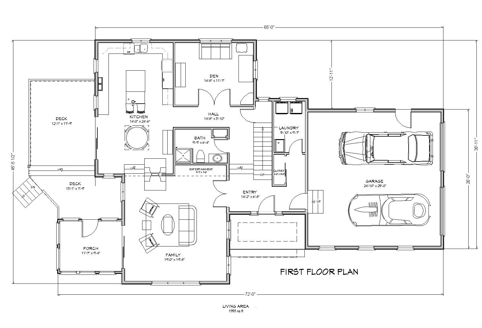 2500 Sqft 4 Bedroom House Plans Plougonver