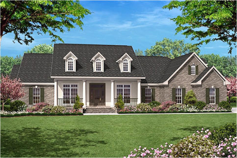 2500 square feet 4 bedrooms 3 5 bathroom traditional house plans 2 garage 32593