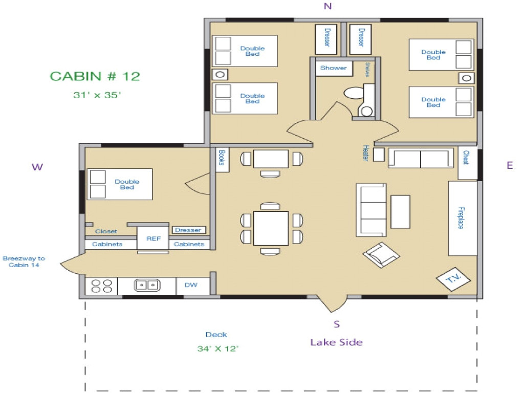 b746a1ee011d1599 3 bedroom cabin floor plans 1 bedroom log cabins