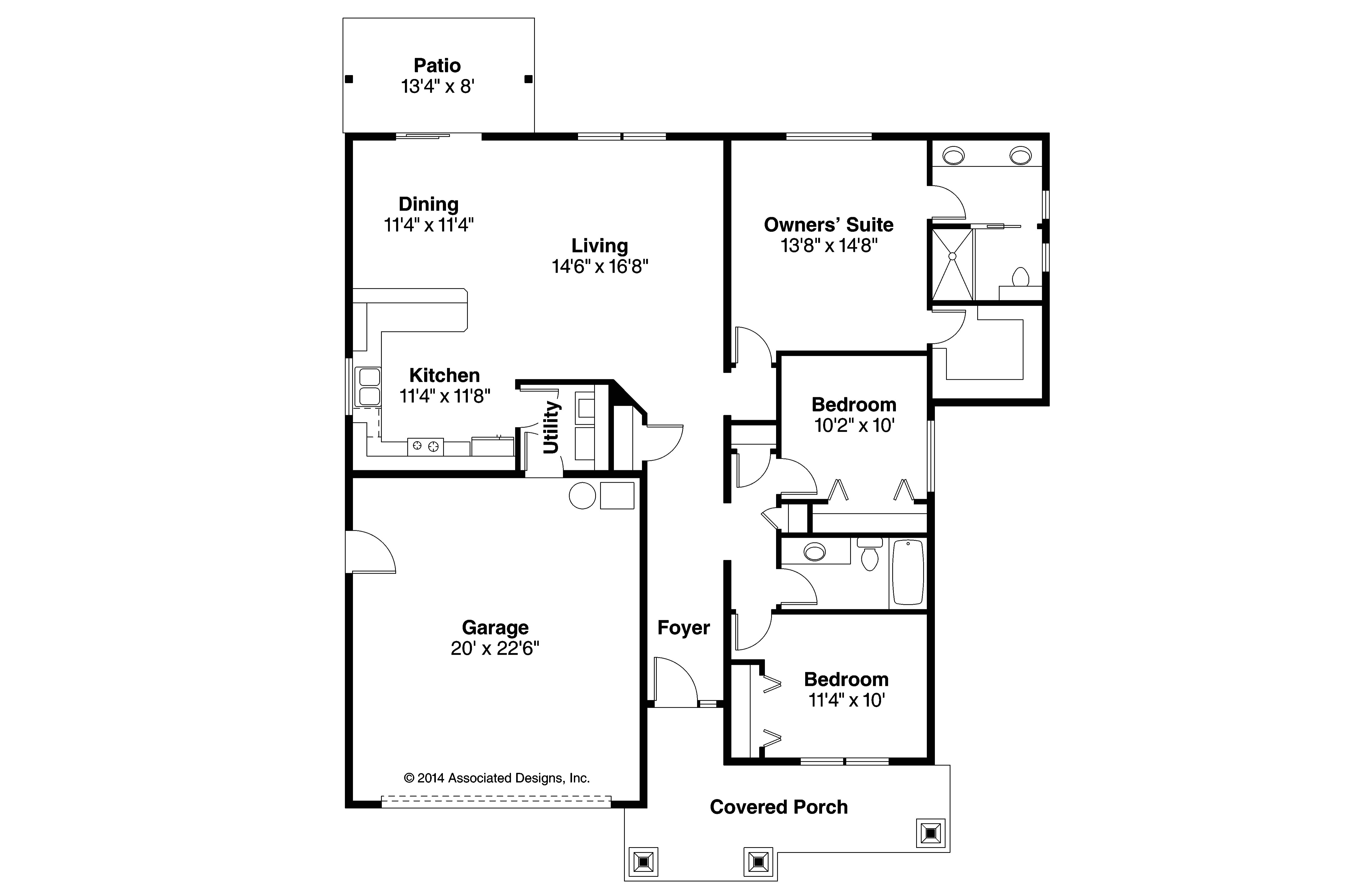 bungalow craftsman house plans 3000 square feet