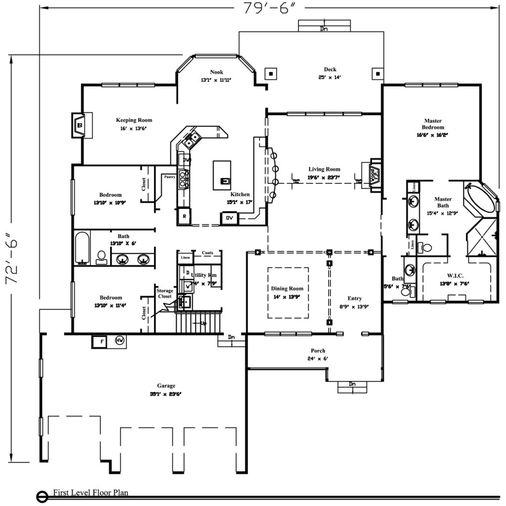 home plans under 3000 square feet