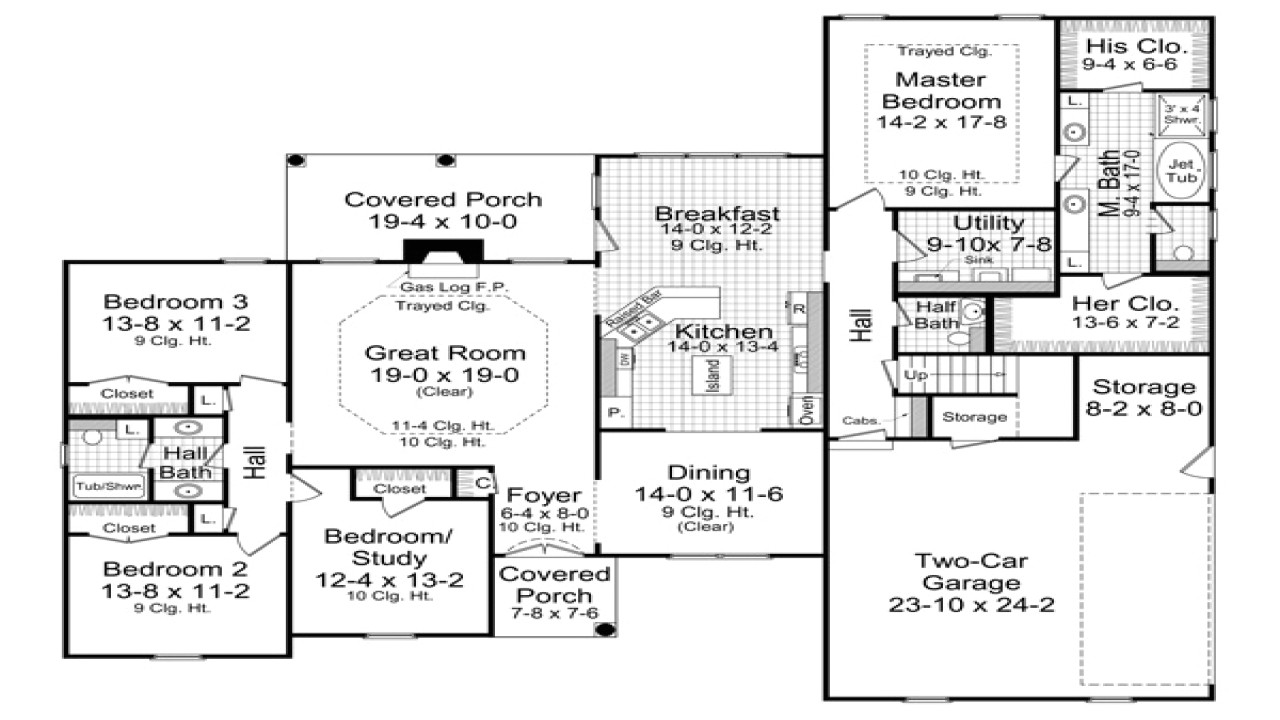 f1c778d35ccfc28c 3000 sq ft house 3000 sq ft ranch house plans