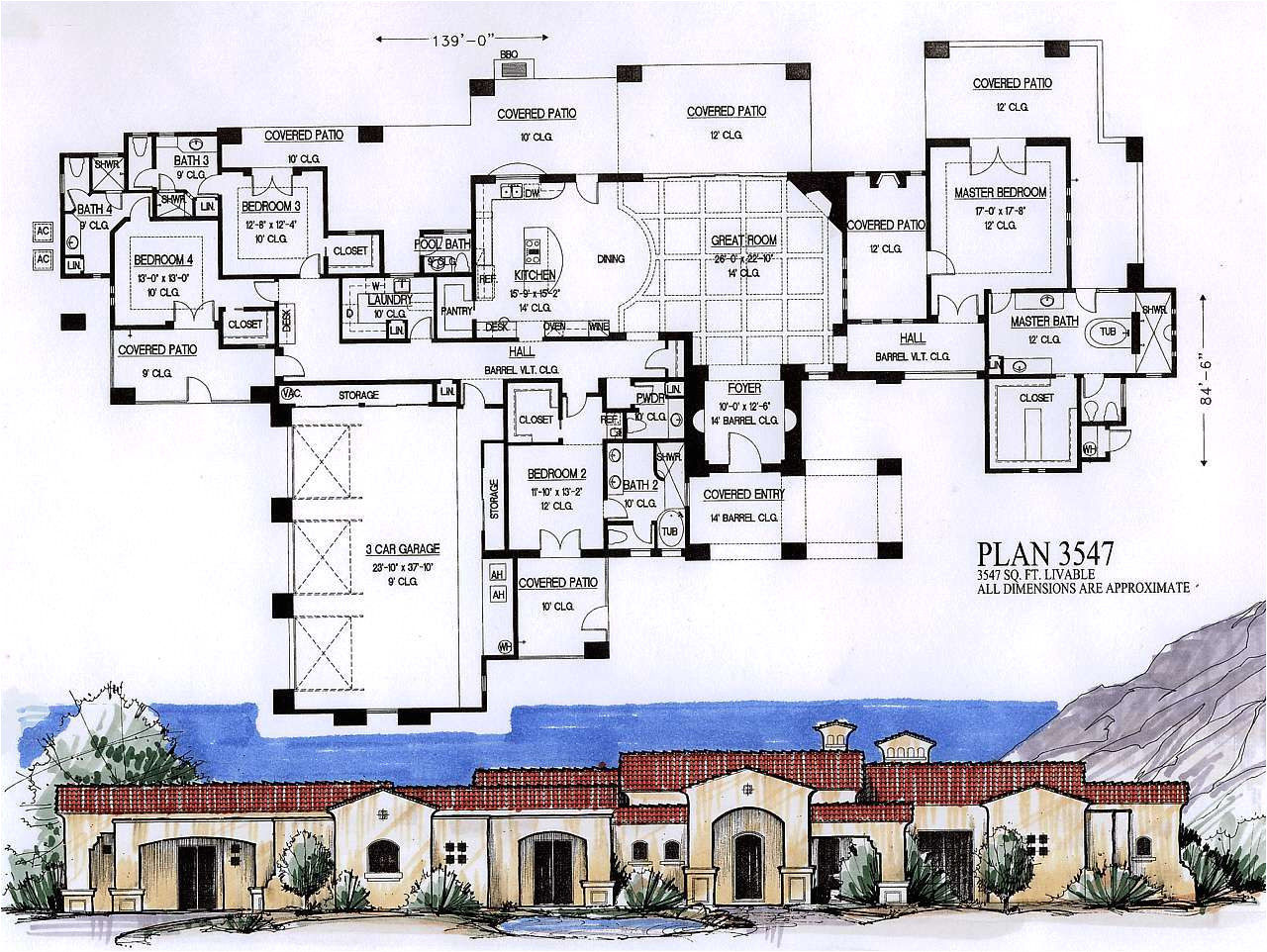 3500 square foot house plans