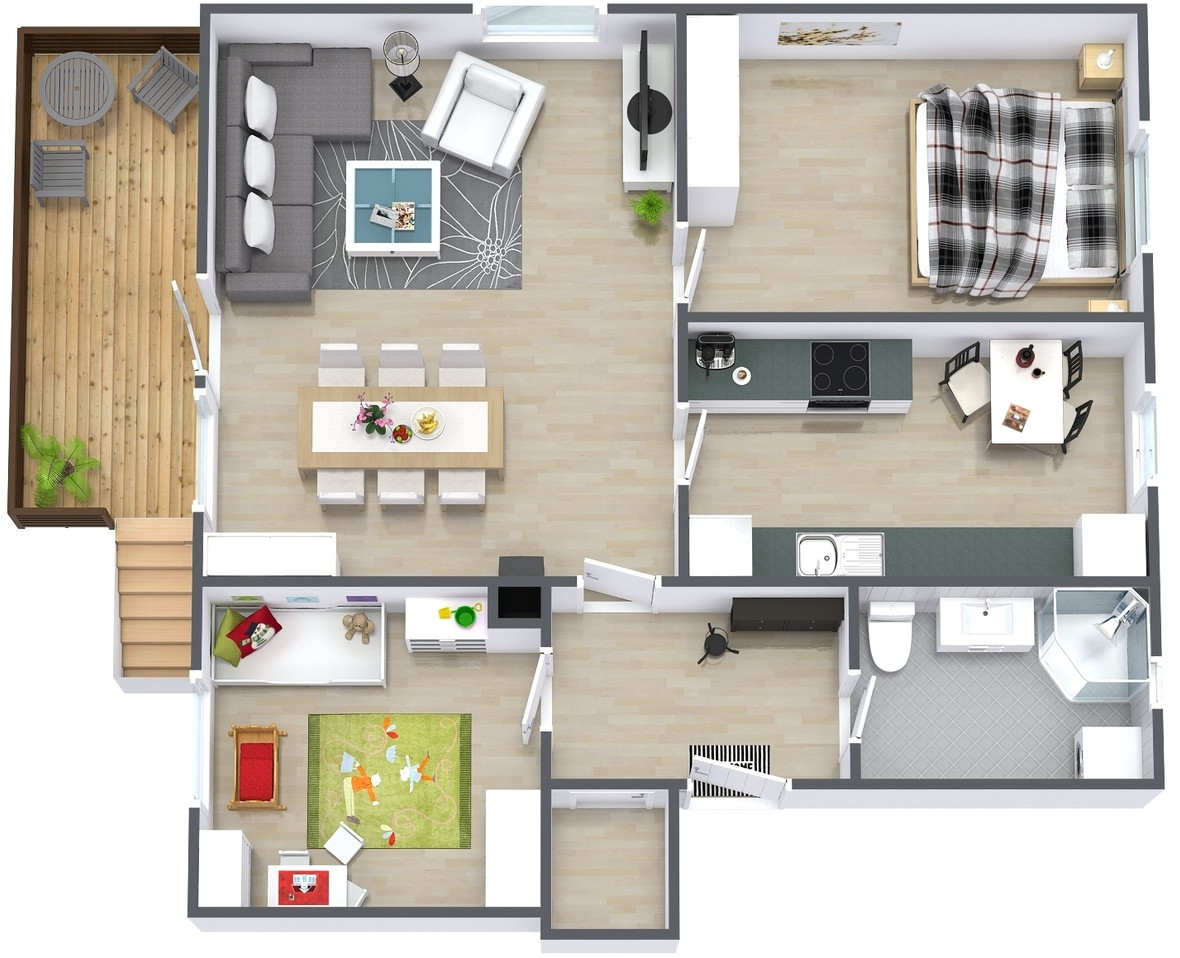 50 3d floor plans lay out designs for 2