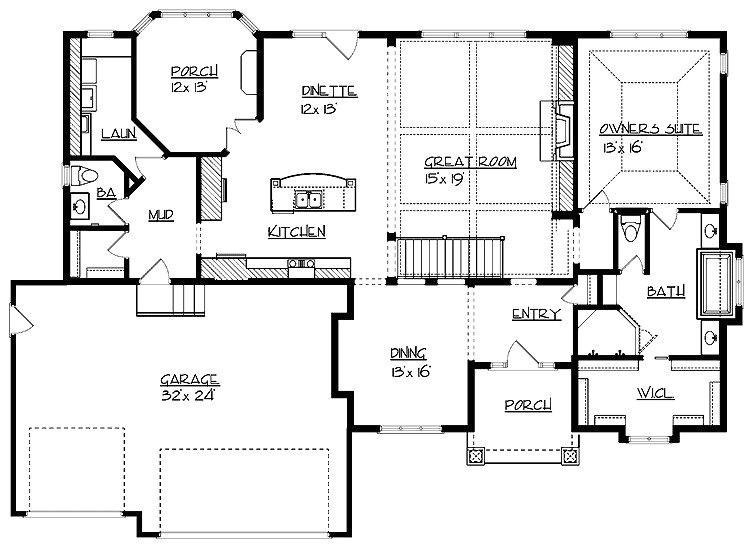 4000 square foot ranch house plans