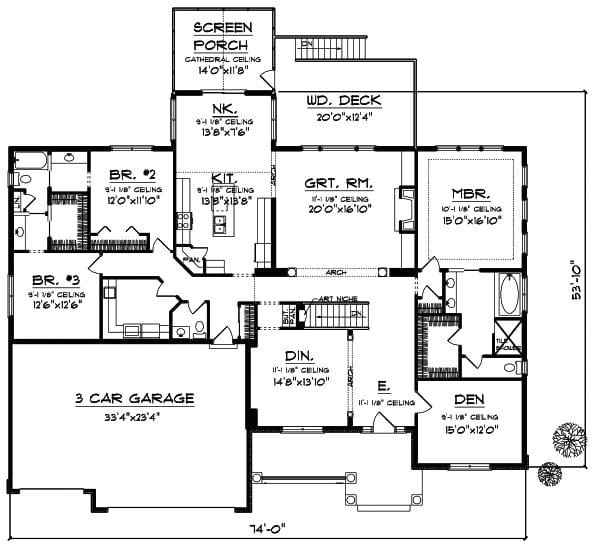 5 bedroom house plans south africa