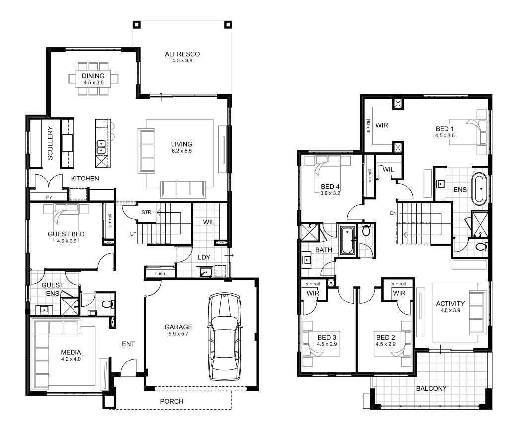 5br House Plans Plougonver